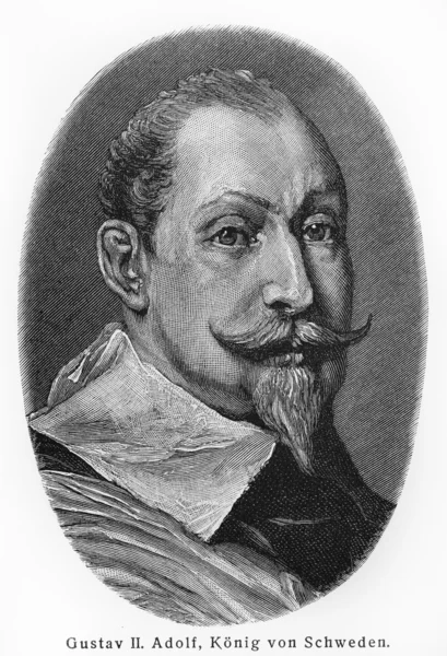 Gustavus Adolphus din Suedia — Fotografie, imagine de stoc