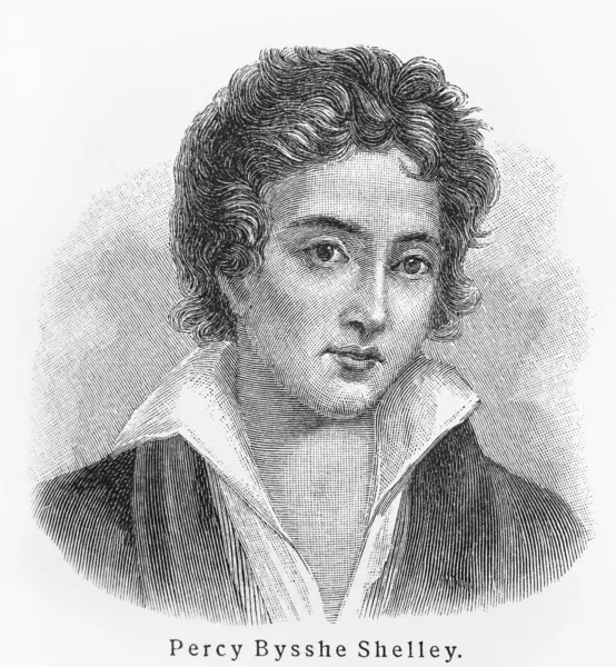Percy Bysshe Shelley — Stock Photo, Image
