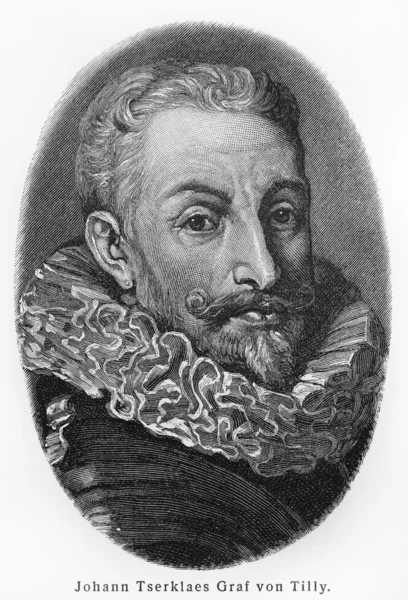 Johann t? Serclaes von Tilly — Zdjęcie stockowe