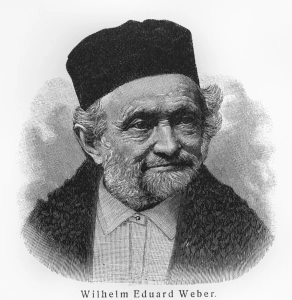 Wilhelm Eduard Weber — Stock Photo, Image