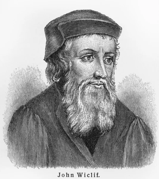 John Wycliffe. — Foto de Stock