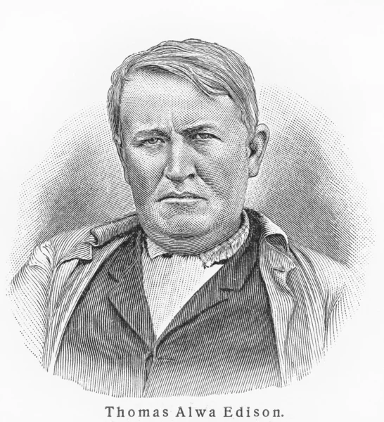 Thomas Edison Stockbild