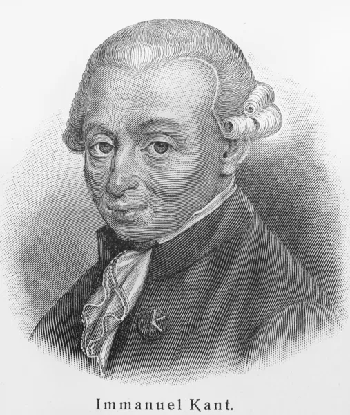 Immanuel Kant Stockbild
