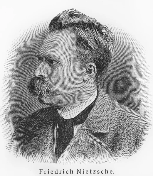Friedrich Nietzsche Stockbild