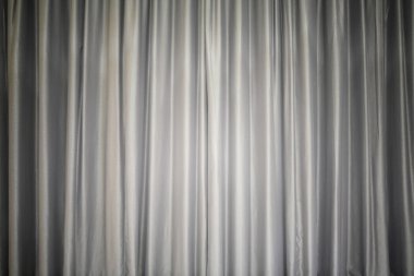 Grey curtain clipart