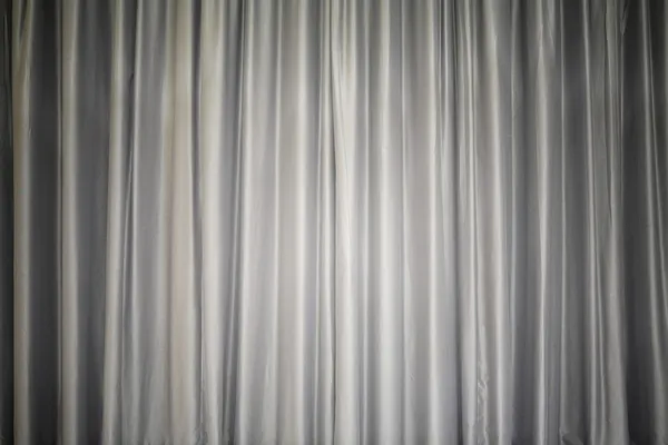 Grey curtain — Stock Photo, Image