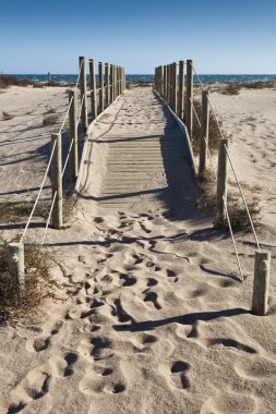 Path to the sea clipart