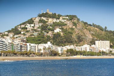 Blanes, Costa Brava. clipart