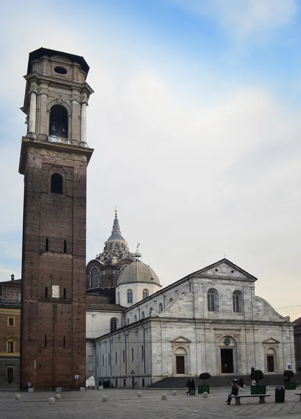Duomo στο Τορίνο, Ιταλία — Φωτογραφία Αρχείου