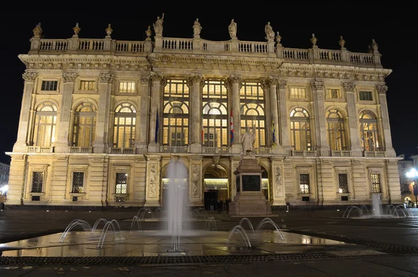 Palazzo Madama in Turin, Italien — Stockfoto