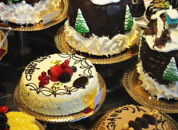 Díszített sütemények — Stock Fotó