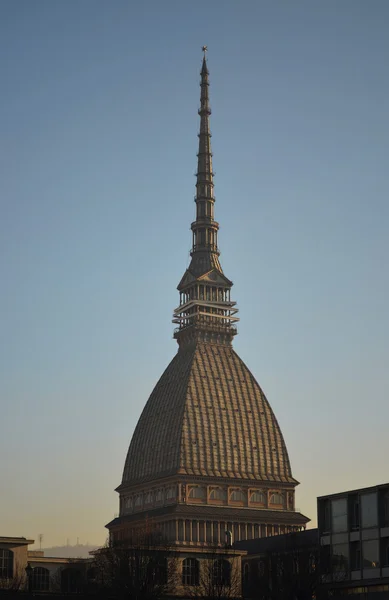 Mole Antonelliana în Torino, Italia — Fotografie, imagine de stoc
