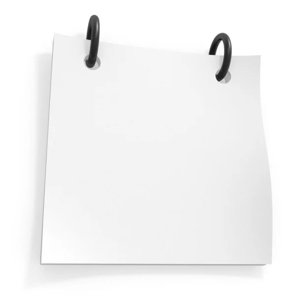 Blank Notepad — Stock Photo, Image