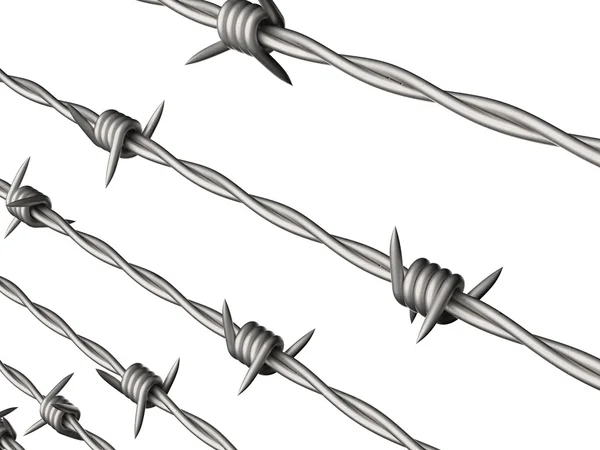 Stock image Barbed Wire