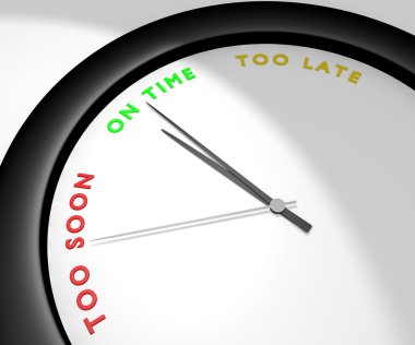 On Time clipart