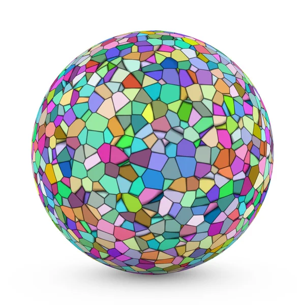 Voronoi sphere — Stock Photo, Image