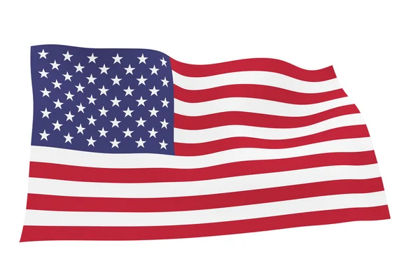 Flaga Stanów Zjednoczonych Ameryki Obraz Stockowy