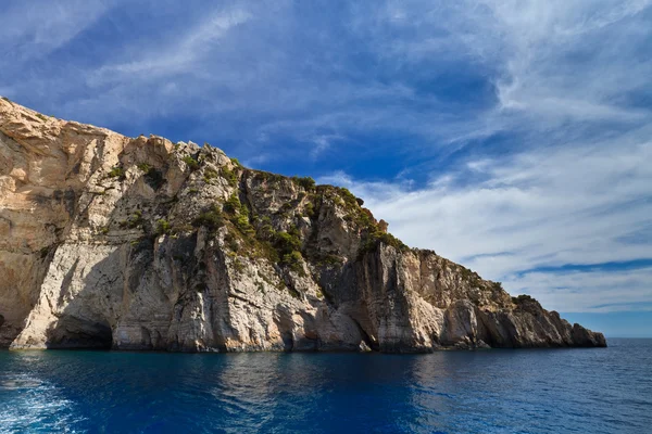 山边坡，希腊扎金索斯岛 — 图库照片