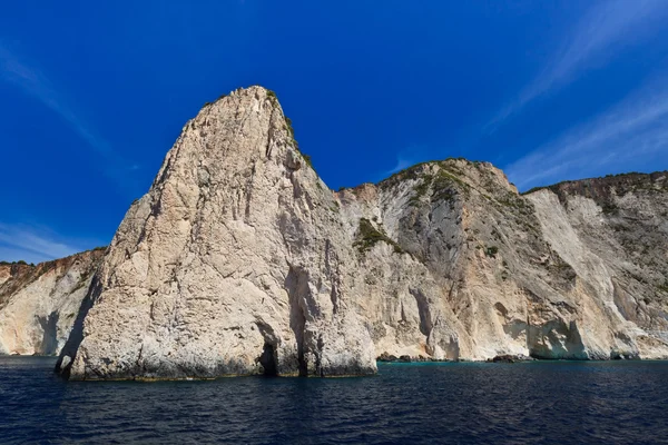 Berg-slutta i ön zakynthos, Grekland — Stockfoto
