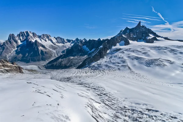 Glacier au sommet de Jungfrau — Photo