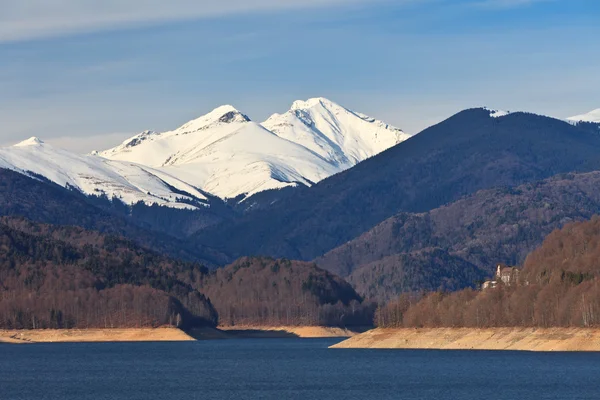 Mountain lake, Fagaras Mountains, Romania — Stock Photo, Image
