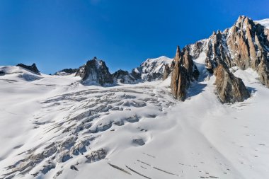 Mont Blanc - l'Aiguille du Midi clipart