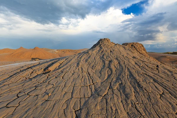 Volcans de boue à Buzau, Roumanie — Photo