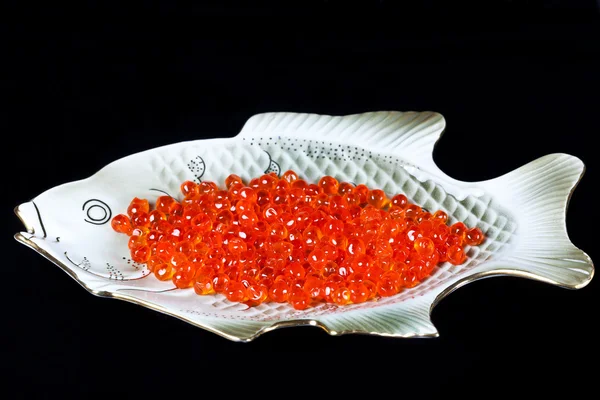 Œufs de saumon rouge — Photo
