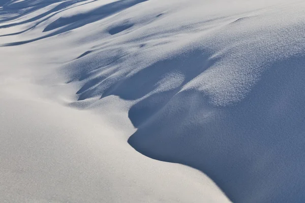 Textura con nieve ligera de la mañana — Foto de Stock