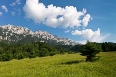 Mountain clouds clipart