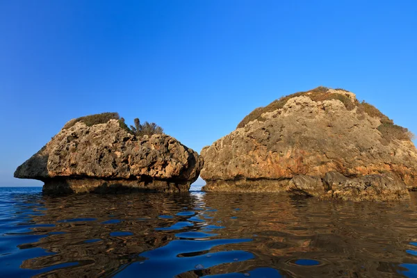 Stenen in water — Stockfoto