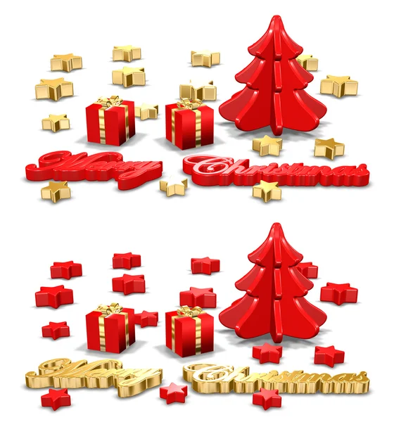 Christmas Greeting Cards — Stock Photo, Image