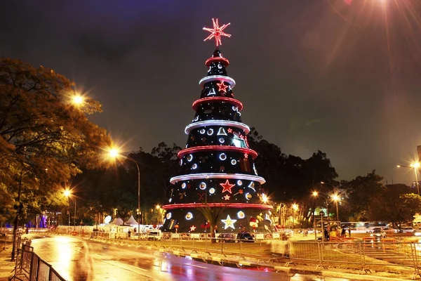 Christmas tree 2011são Paulo Brazil — Stockfoto