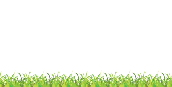 stock vector Seamless spring grass vector