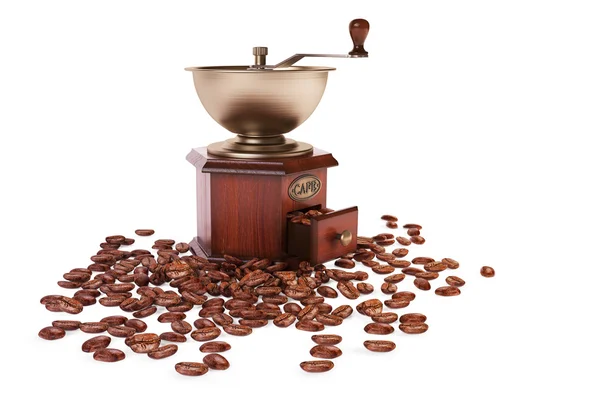Coffee grinder 3d render — Stock Photo, Image