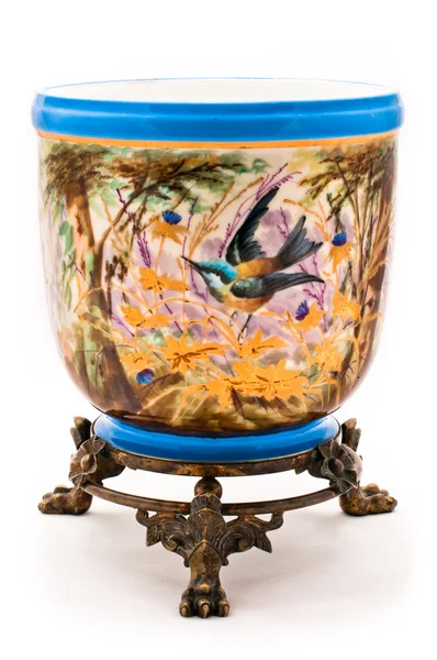 Eski boyalı vazo — Stok fotoğraf