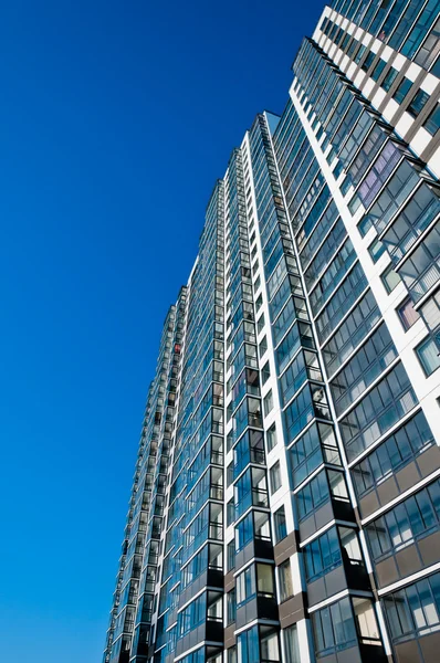 High house with apartments — Stock Photo, Image