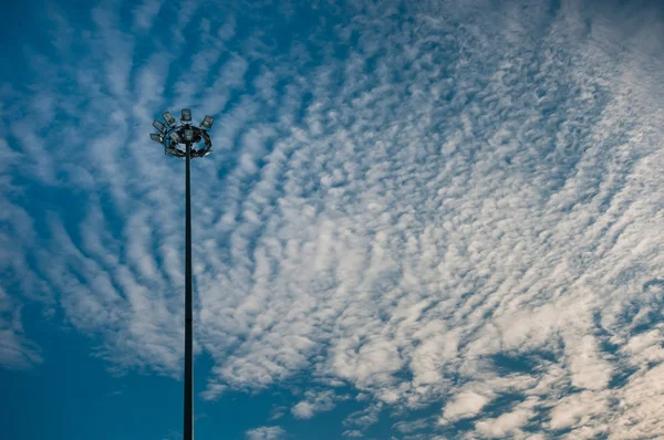 stock image Lantern with cloudscape background