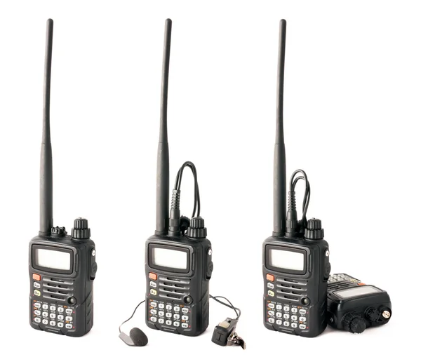 Isolated pro walkie-talkie — Stock Photo, Image