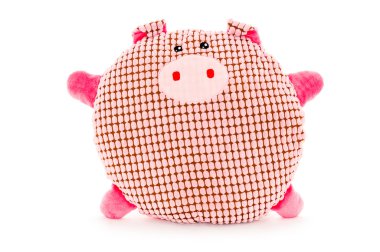 Funny hand made plush pig