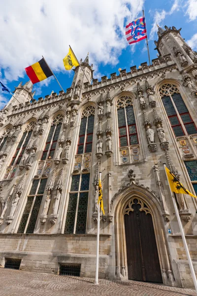 stock image Bruges, town hall