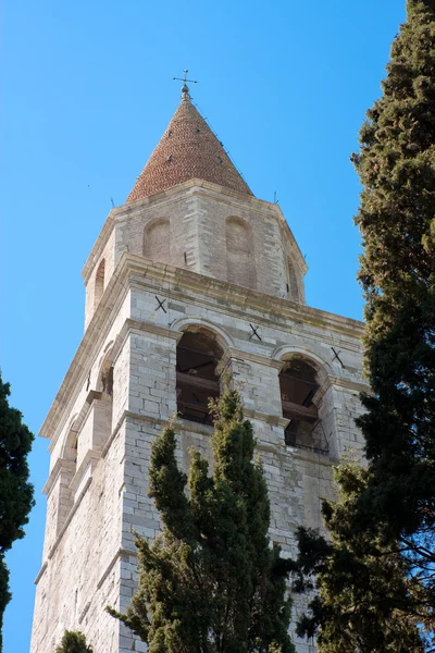 The bell tower of Aquileia, Italy — Stock Photo, Image