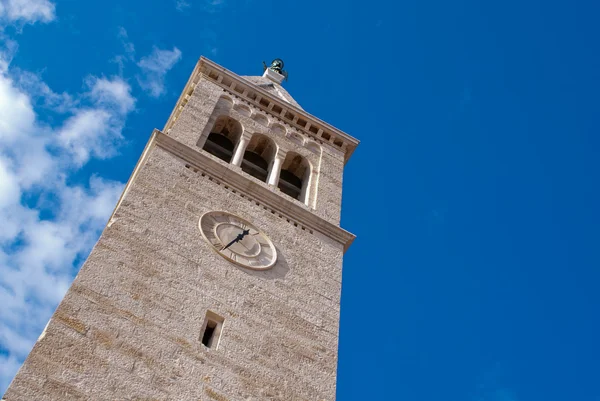 The bell tower of Novigrad, Croatia — Stock Photo, Image