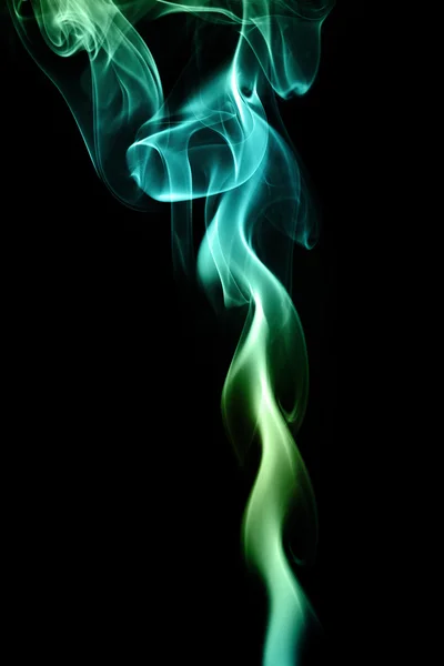 Mehrfarbig rauch qualm Wellen dampf smoke zigarette duft parfüm — ストック写真