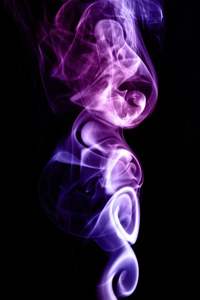 Mehrfarbig rauch qualm Wellen dampf smoke zigarette duft parfüm — Φωτογραφία Αρχείου