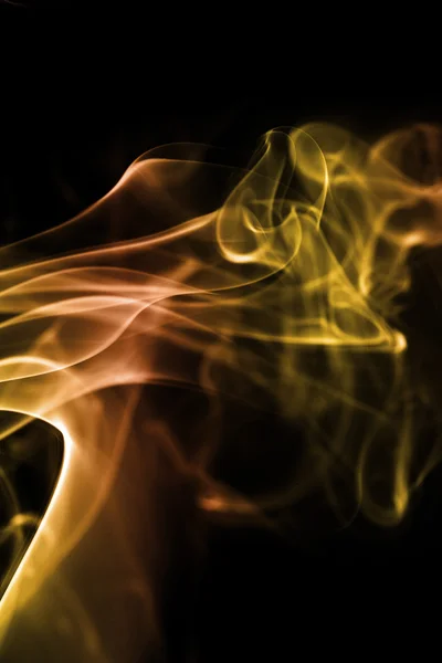 Mehrfarbig rauch qualm Wellen dampf smoke zigarette duft parfüm — 图库照片