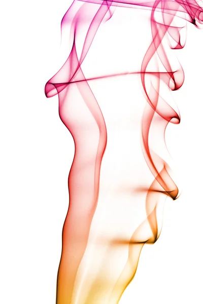 Mehrfarbig rauch qualm Wellen humidade fumaça zigarro duft parf=m — Fotografia de Stock