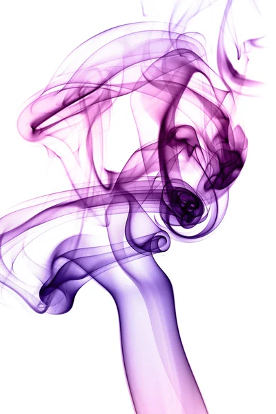 Mehrfarbig rauch qualm Wellen dampf smoke zigarette duft parfüm — Stock Fotó