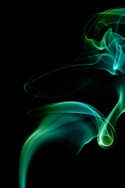 Mehrfarbig rauch qualm Wellen dampf smoke zigarette duft parfüm — ストック写真