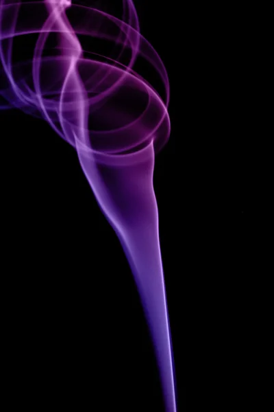 Mehrfarbig rauch qualm Wellen dampf smoke zigarette duft parfüm — 스톡 사진